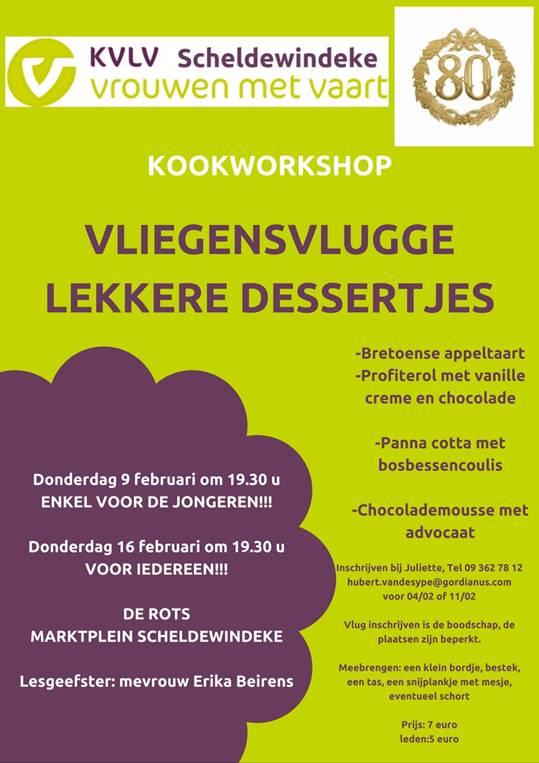 vliegensvlugge dessertjes vliegensvlugge dessertjes